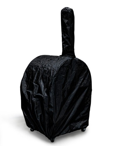 Black waterproof pizza oven - black,