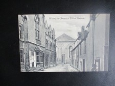 Dursley, Wesleyan Chapel & Police Station, Gloucestershire, Vintage postcard