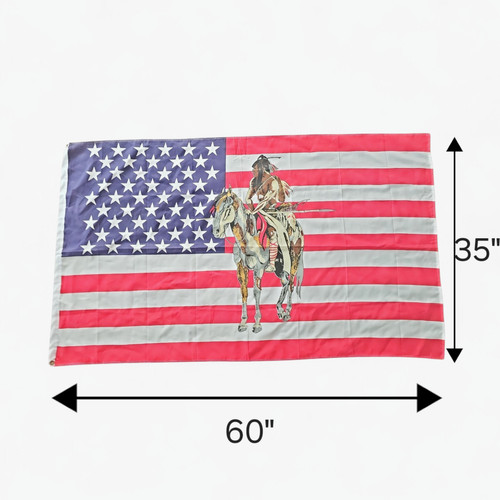 American flag 3x5ft native - american,