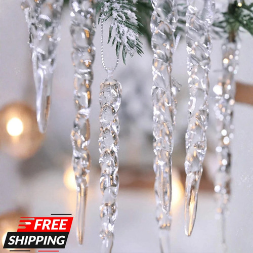 12pcs transparent threaded - 12pcs,