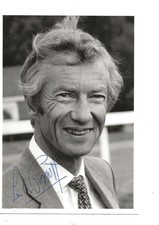 Lester PIGGOTT-All Time Great Flat Horse Racing Jockey-9 Derby Wins Signed Photo