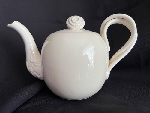 Vintage royal creamware teapot - vintage,