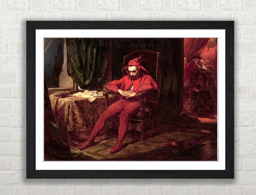 Stanczyk painting print polish - painting,