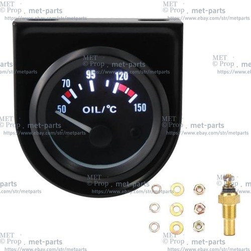 Inch 52mm oil temp - inch, gauge
