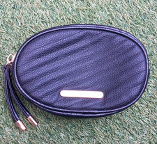 River Island Leather Women's Bum Belt Bag / Clutch - Black with Gold detail