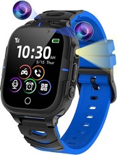 Kids Smart Watch for Boys Girls, Calls, Phone, SOS, 24 Games, 2 Cameras, Smart W