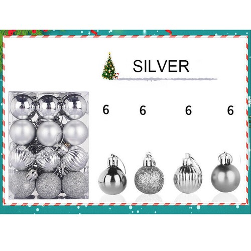 24pcs 2in 3cm christmas - 3cm,