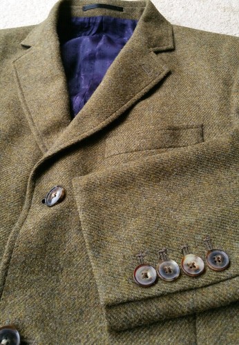 Duchamp khaki tweed knee - khaki,