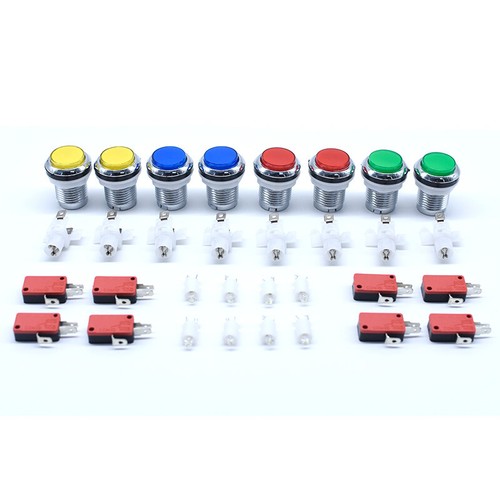 Pcs 30mm arcade - 8, chrome