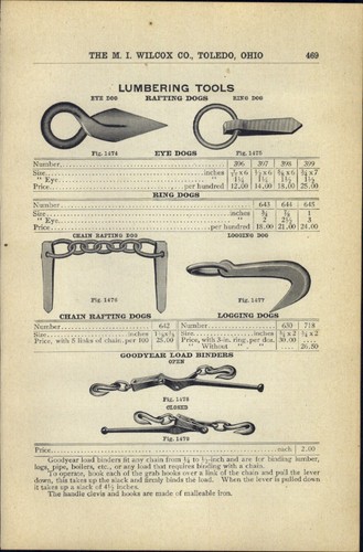 1914 paper lumbering tools - 1914,
