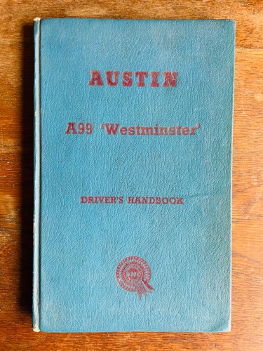 Austin a99 westminster drivers - a99,