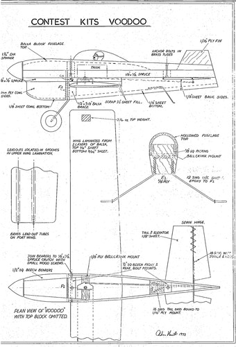 Contest kits voodoo - contest, plans