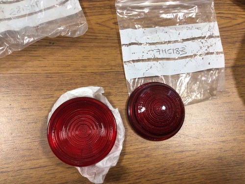 Glass lamp tail - lenses, for