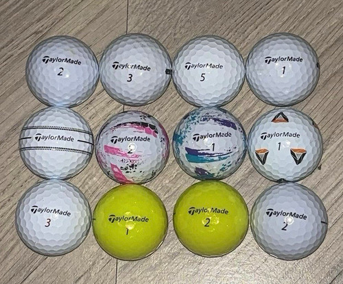 Mixed taylormade golf balls - mixed,