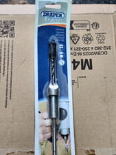 Draper Expert Hollow Square Mortice Chisel with Bit, 3/8" 48030