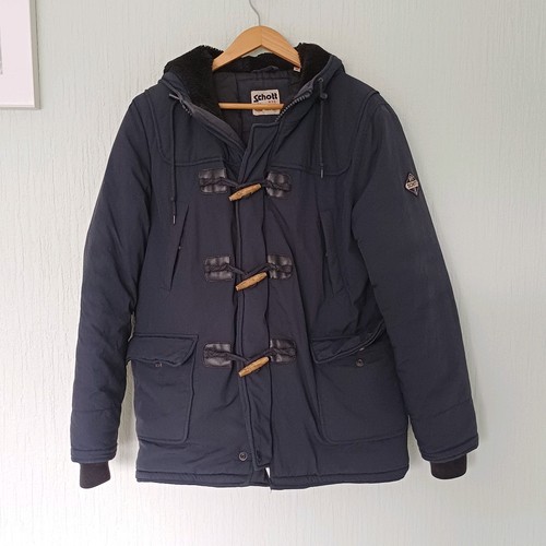 Schott mens hooded duffle - mens,