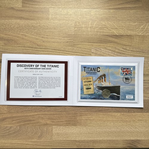 2025 guernsey titanic 50p - titanic,