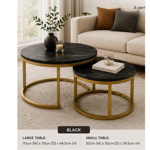 Nesting coffee tables set 2 - tables,