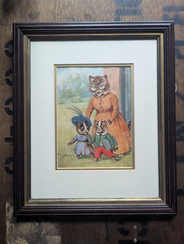 Authentic louis wain antique - authentic,