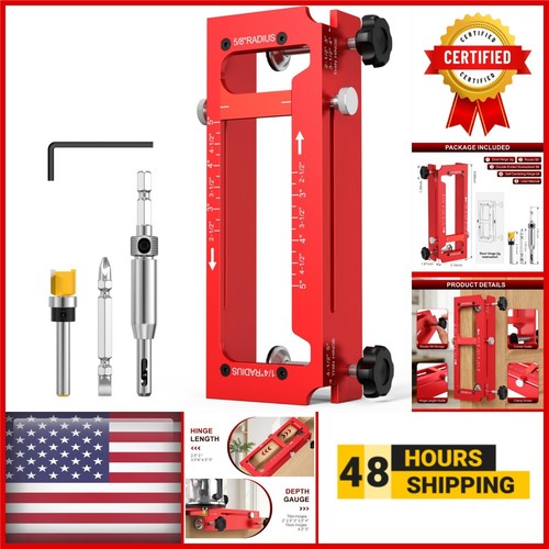 Reemoo door hinge - hinge, jig
