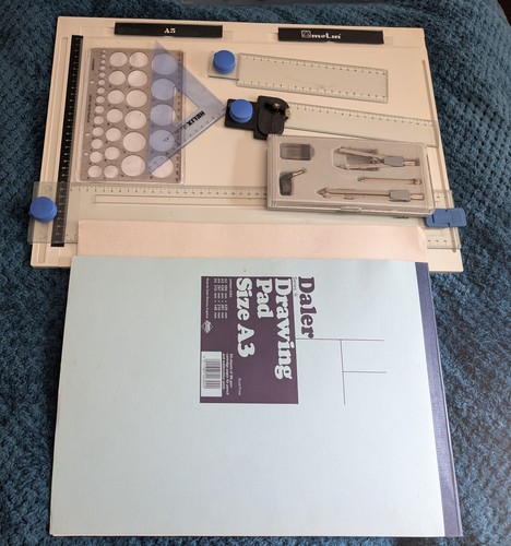 Genuine molin drawing board - a3,