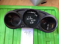 CITROEN C4 Hatchback 1.6 Petrol  AUTO INSTRUMENT CLUSTER  9676963280  2012