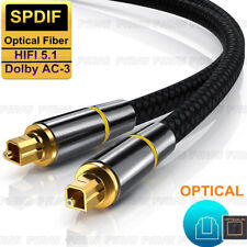 Fiber Optic Audio Cable Toslink Cable Digital Optical Audio SPDIF soundbars Cord