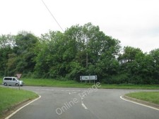 Photo 6x4 Road from Great Rollright meets the A3400 Over Norton  c2011