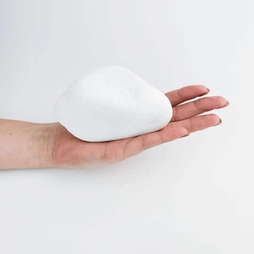 Decorative marble snow - decorative, white