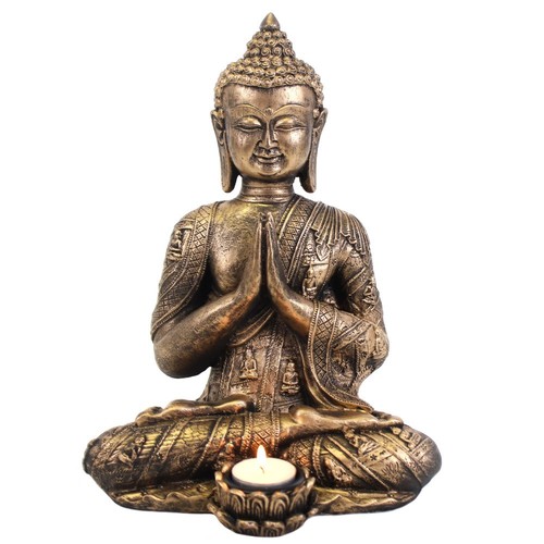 Large buddha tealight holder - large,