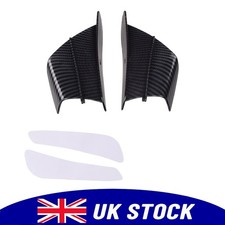 2 pcs Motorcycle Winglet Fairing Wing Front Side Spoiler Wing For Motorbike UK