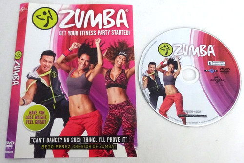 Zumba dvd case - zumba,