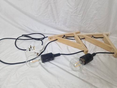Wooden wall mounted plug - wall,