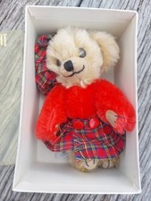 Merrythought Teddy Bear - Cheeky Bear Tartan/Scottish RARE Limited Edition