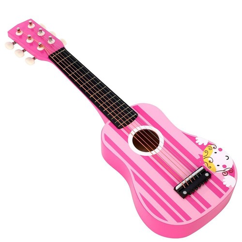 Soka wooden pink striped - wooden,
