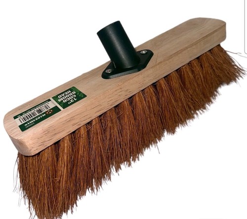 Stiff broom head heavy - 12",