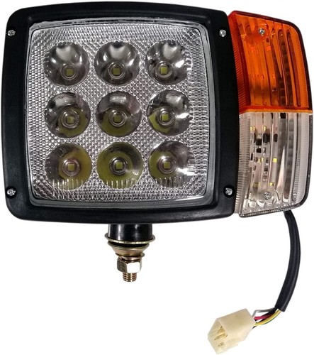 Head led light indicator - head,