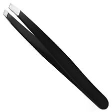 Eyebrow Tweezers Professional Slant Tip for Plucking Facial Hairs Hair Removal