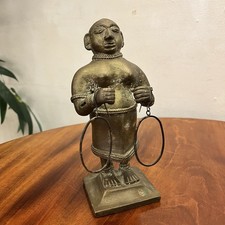 Bronze Goddess/Idol statue Hindu Radha(?) Krishna