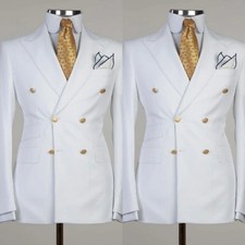 Peak Lapel Men's Suits Wedding