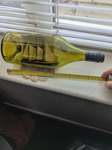 Vintage ship bottle - a,