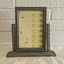 ANTIQUE ART DECO Silver Carved