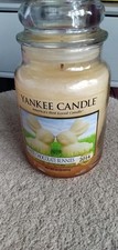 YANKEE CANDLE LARGE JAR WHITE