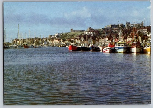 Postcard whitby waterfront - postcard,