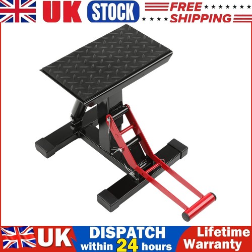 Motocross red lift stand - lift,