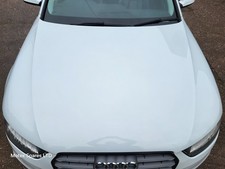 Audi A4 MK4 B8 Bonnet White