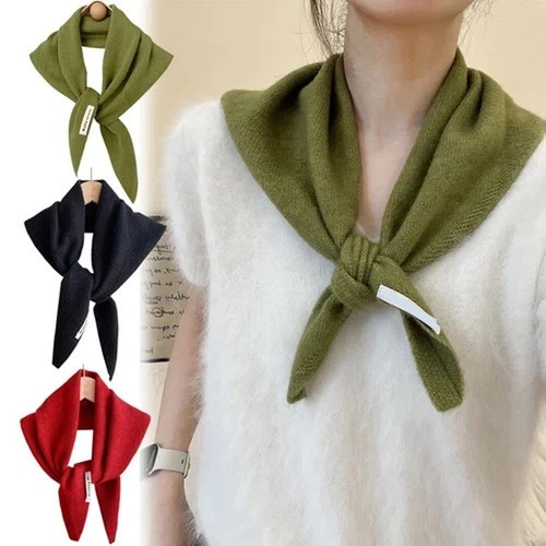 100 cashmere triangular scarf - 100%cashmere,