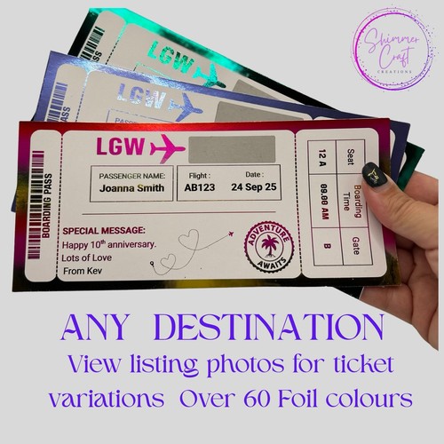 Personalised holiday boarding - personalised,