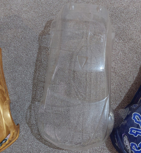 Clear transparent unpainted - unpainted, rc