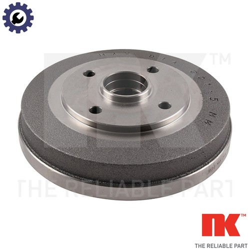 Brake drum 253510 - 2x,